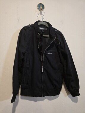 Members Only Kids Iconic Black Racer Jacket – Size 7